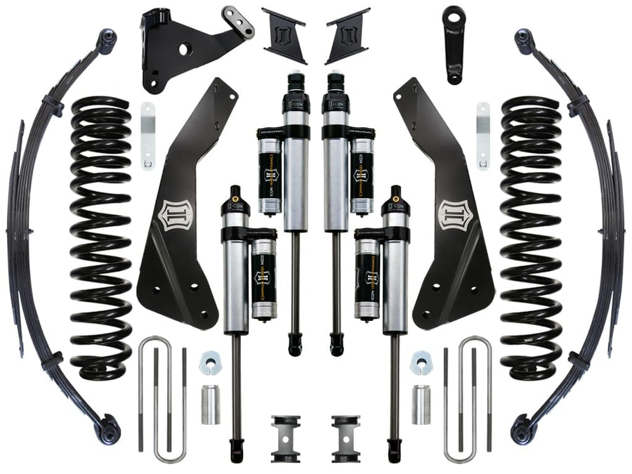 2011-2016 Ford F250/F350 ICON, 7" Lift, Stage 4 Suspension System
