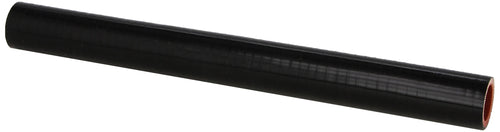 HPS Silicone HTST-087-BLK High Temperature 4-ply Reinforced Tube Coupler Hose, 100 PSI Maximum Pressure, 12" Length, 7/8" ID, Black