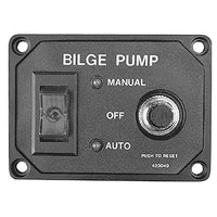 Panel Bilge Pump Switch W/BKR