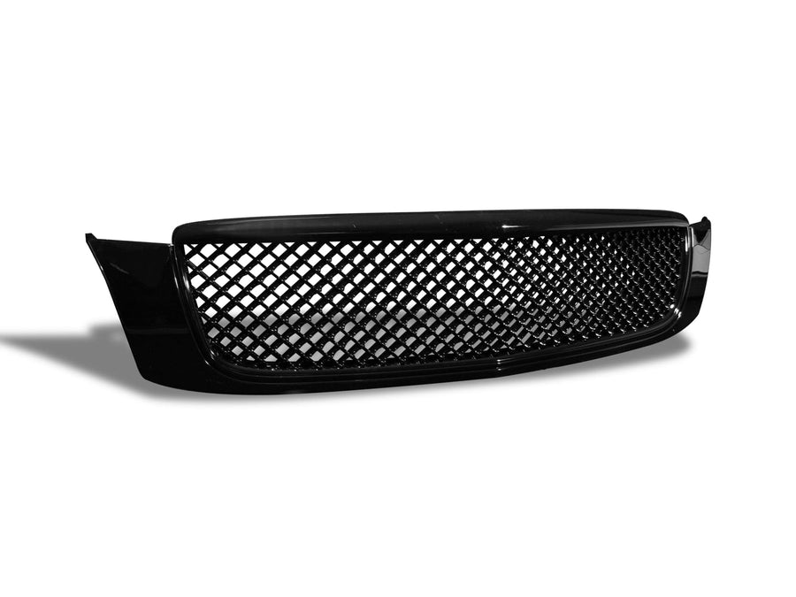 7146839 Armordillo USA Mesh Grille Fits 2000-2005 Cadillac Deville-Gloss Black
