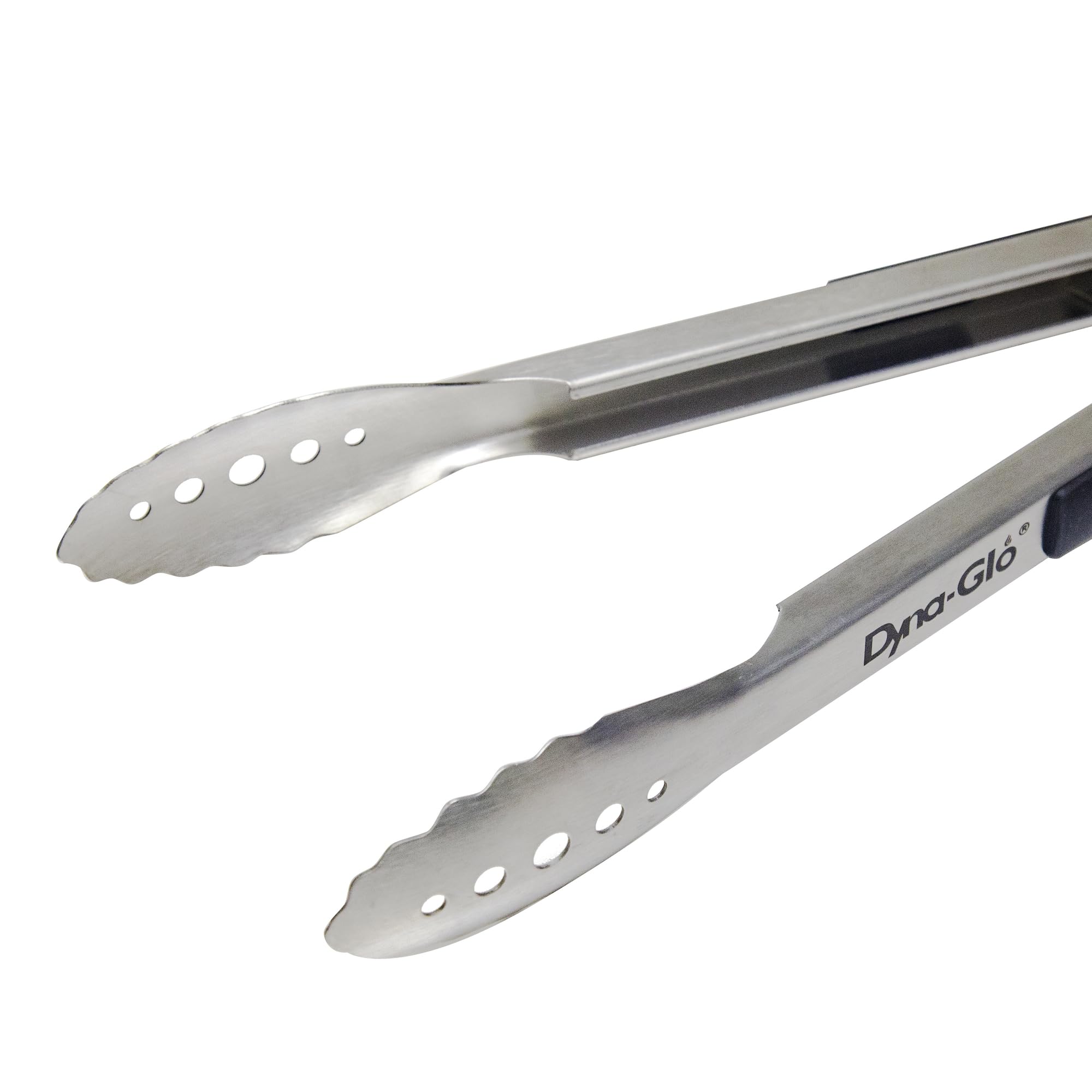 2PC Dyna Glo Stainless Steel Set Spatula and Tongs