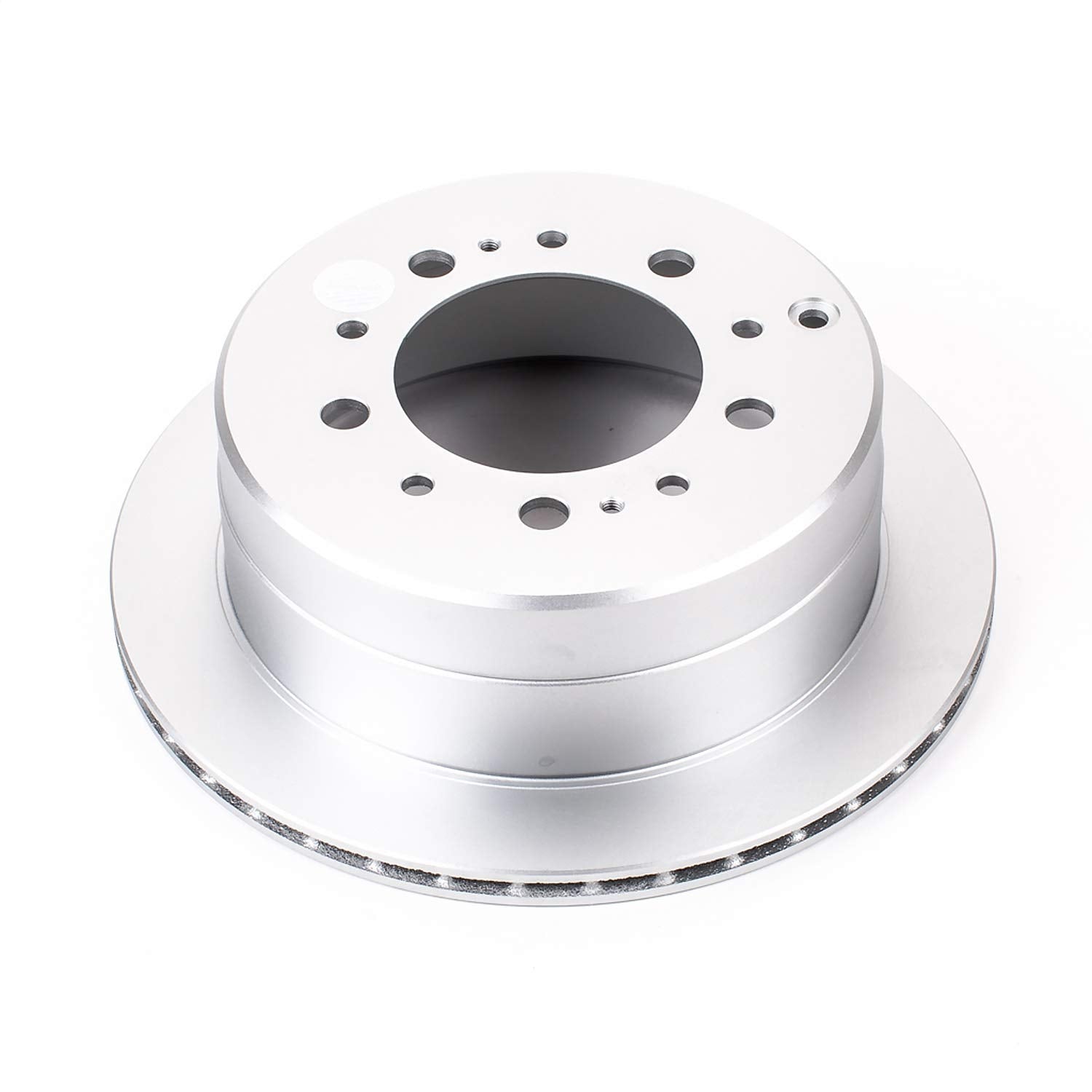 Power Stop rear JBR736EVC Evolution Genuine Geomet® Coated Brake Rotor For Lexus LX470 1998-2007, Toyota Land Cruiser 1998-2007 [Model Specific]