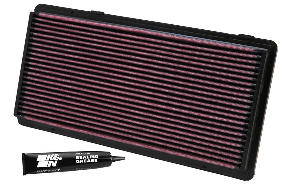 K&N Original High-Flow Lifetime Engine Air Filter: Increase Power: Premium, Washable: Compatible with 1996-2001 JEEP: Cherokee, 33-2122