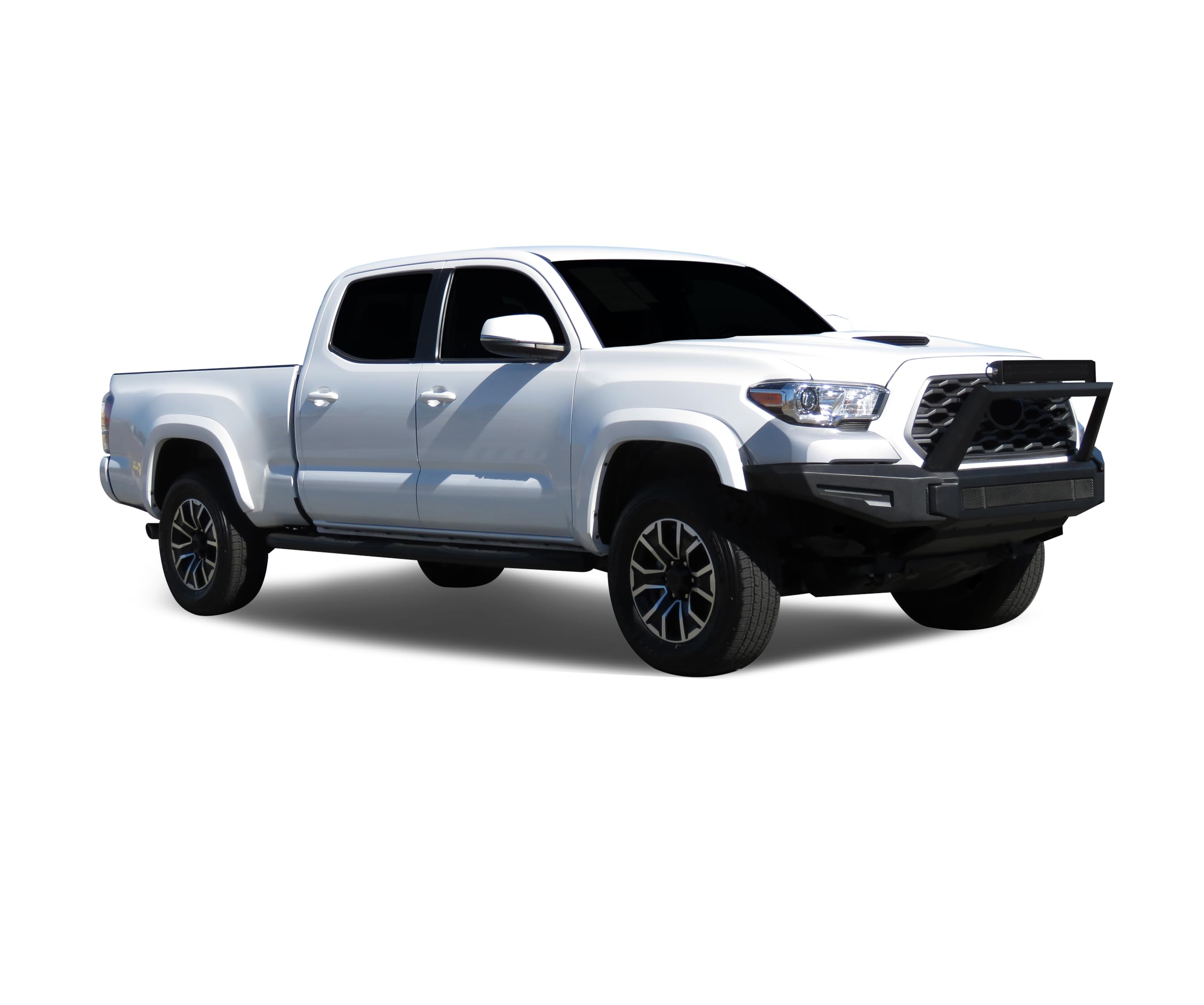 Heavy Duty Black Horse Armour II Modular Front Bumper Matte Black Compatible with 2016-2023 Toyota Tacoma-AFB-TA21