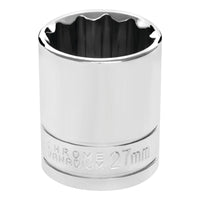 27mm Performance Tool 1/2" Dr. 12pt Socket - W32827