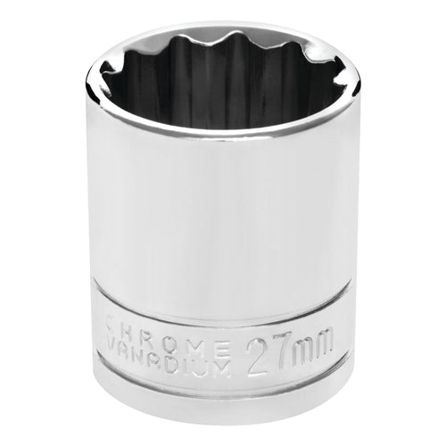 27mm Performance Tool 1/2" Dr. 12pt Socket - W32827