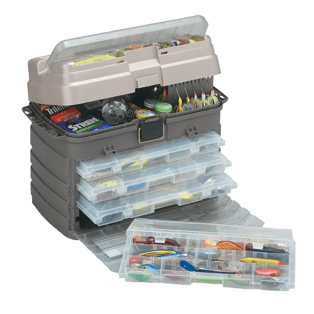 Plano Tackle System StowAway, Includes Four removable organization storage boxes, Premium Tackle Storage
