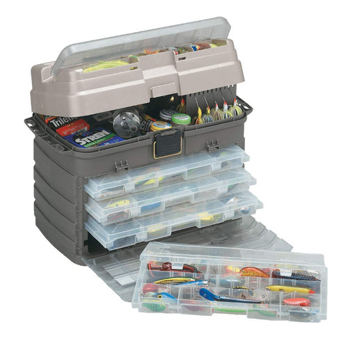 Plano Tackle System StowAway, Includes Four removable organization storage boxes, Premium Tackle Storage