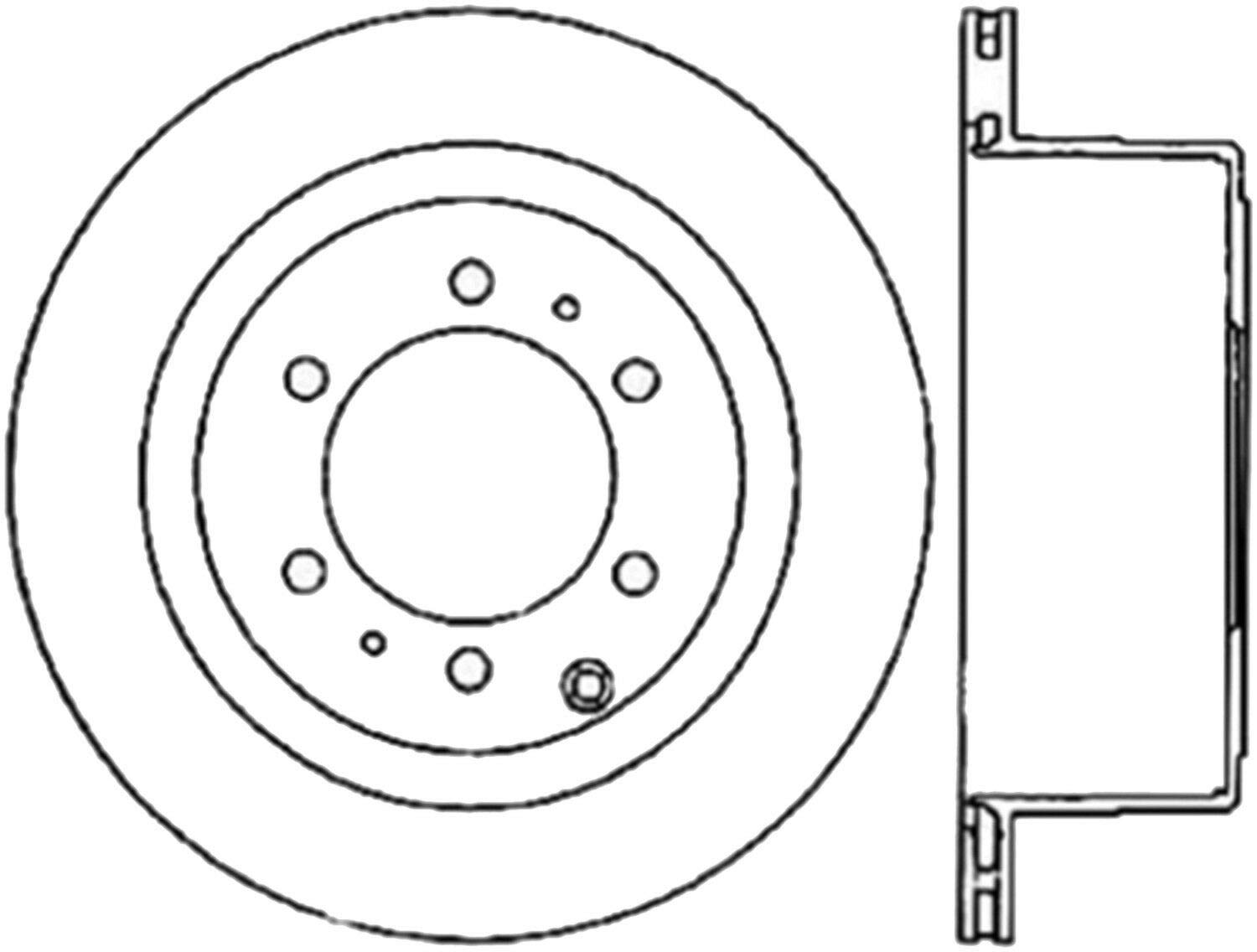 120.44094 Centric Parts Premium Brake Rotor