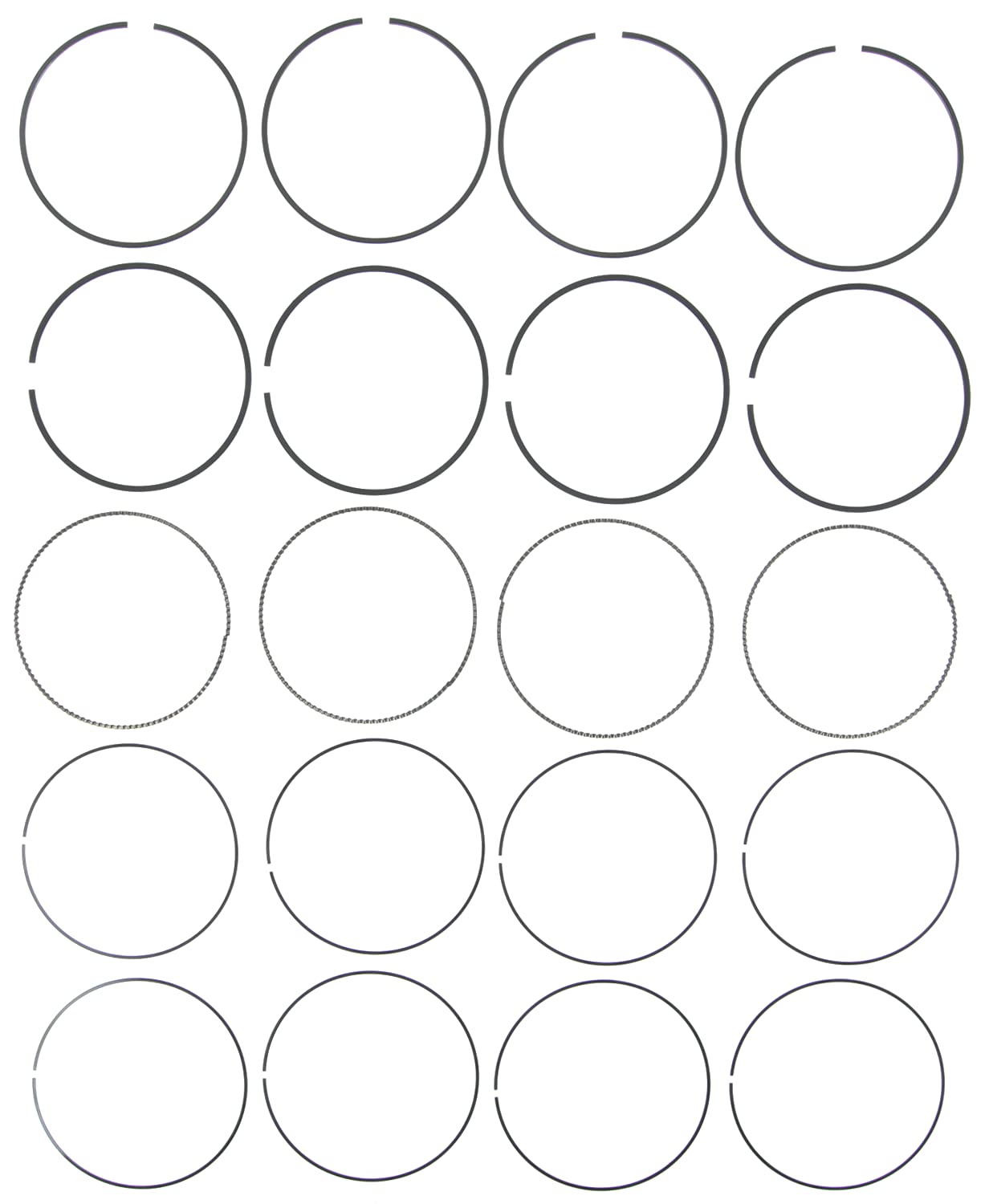 Engine MAHLE Piston Ring Set 42306CP