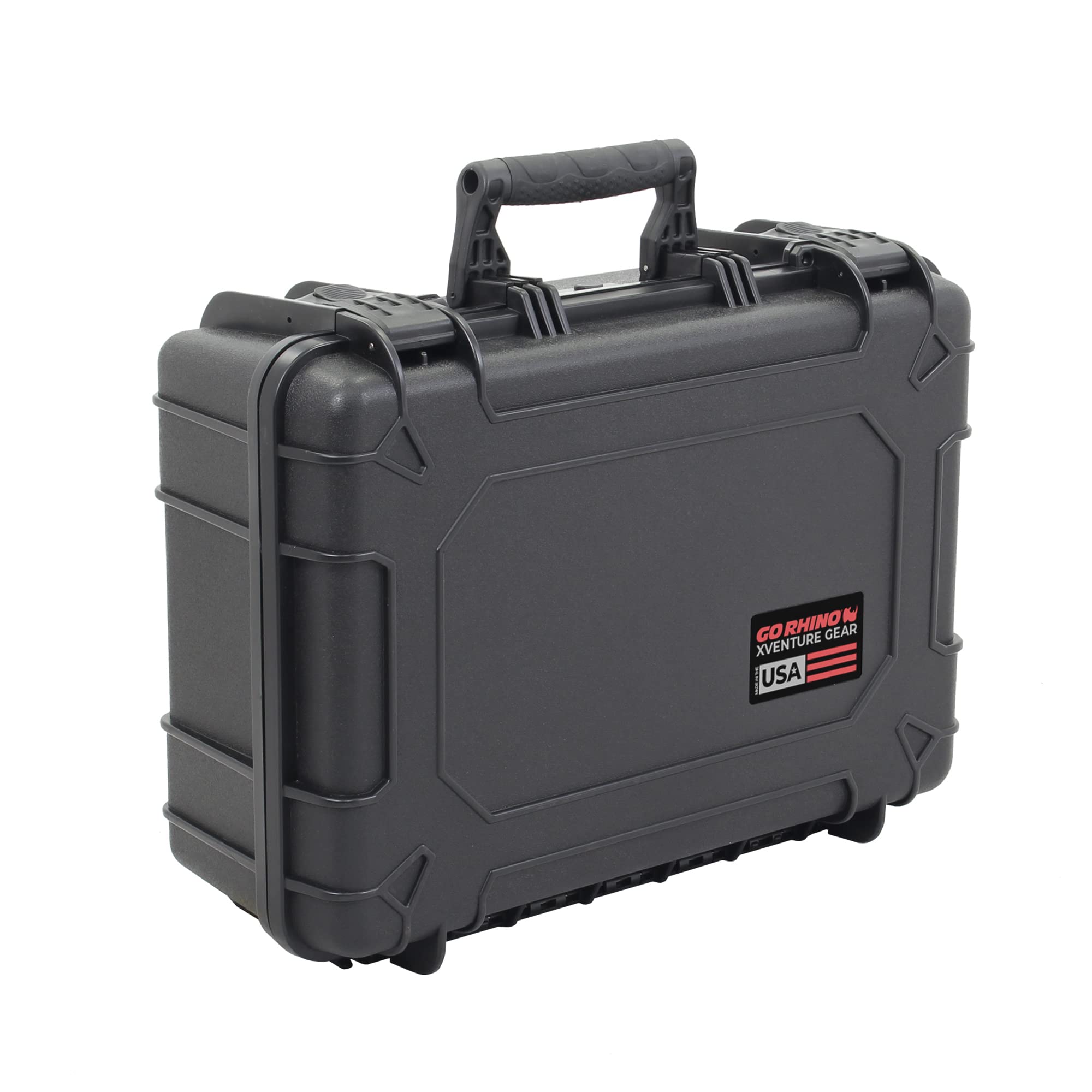 Medium Go Rhino Hard Case - Box 18" | Outer: 18.36" x 13.7" x 7.03" & Inner: 17.49" x 11.87" x 6.25" | XG181407