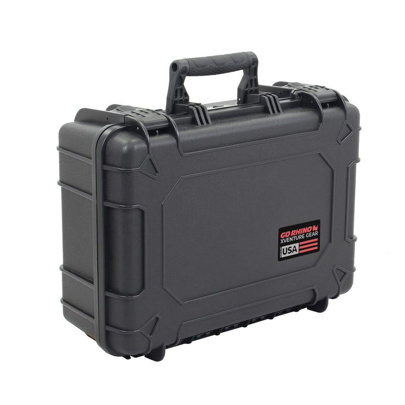 Medium Go Rhino Hard Case - Box 18" | Outer: 18.36" x 13.7" x 7.03" & Inner: 17.49" x 11.87" x 6.25" | XG181407