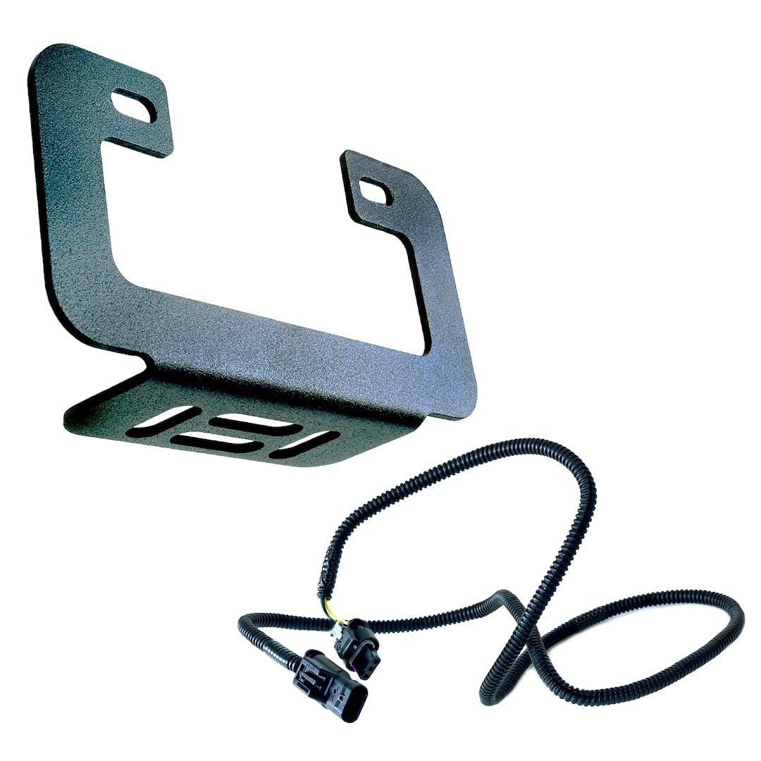 Bumper Relocation Kit TrailFX FLDB010SP for Ford F-150 2021-2023 Black Titanium Powder Coated Steel, Direct Fit, Adaptive Cruise Control Relocation