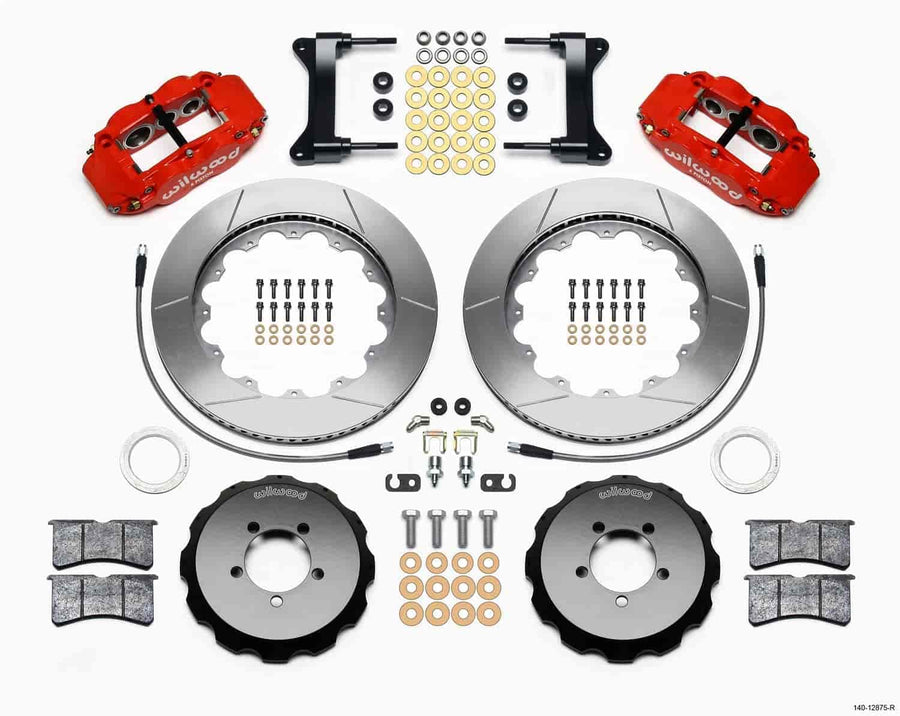 Front Hat Kit FNSL6R, 14.00", Red
