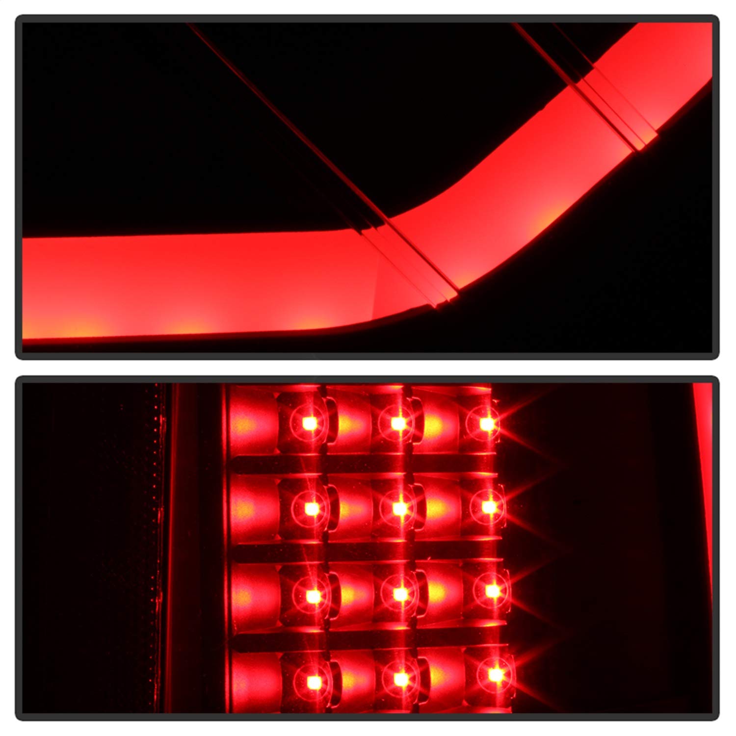Tail Lights Xtune (ALT-JH-FF15009-LBLED-BK) (Akkon)