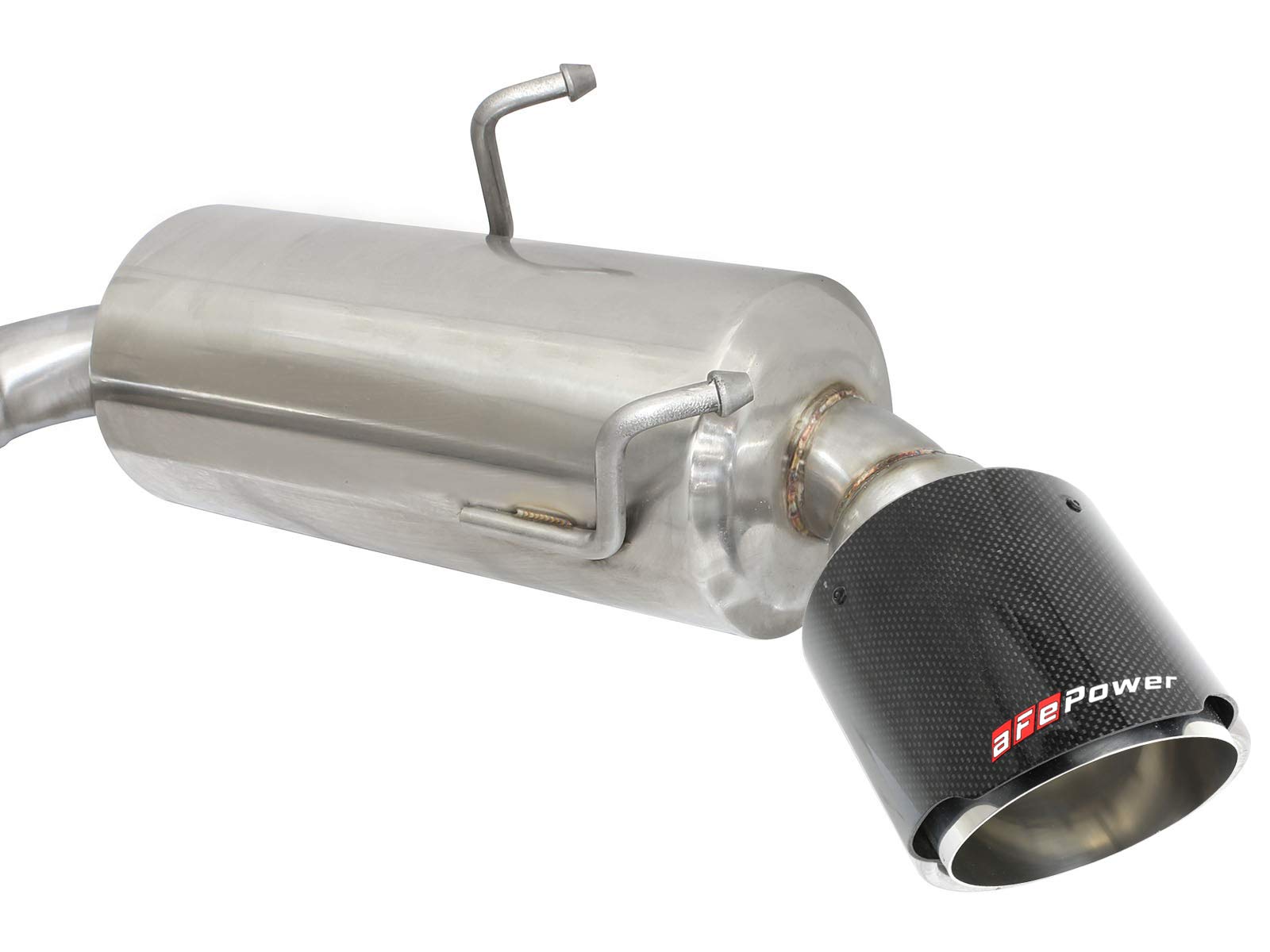 aFe Power 2-1/2 IN 304 Stainless Steel Takeda Cat-Back Exhaust System w/Carbon Fiber Tip Toyota 86/FT86/GT86 12-20 / Scion FR-S 13-16 / Subaru BRZ 13-20 H4-2.0L 49-36023-C
