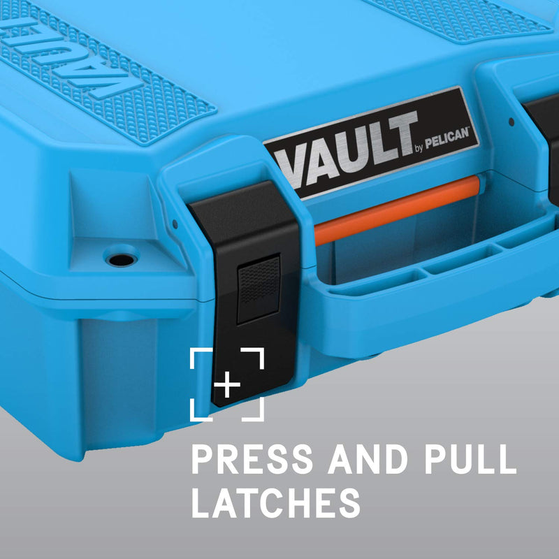 V100 Multi-Purpose Hard Case by Pelican with Foam (Blue)
