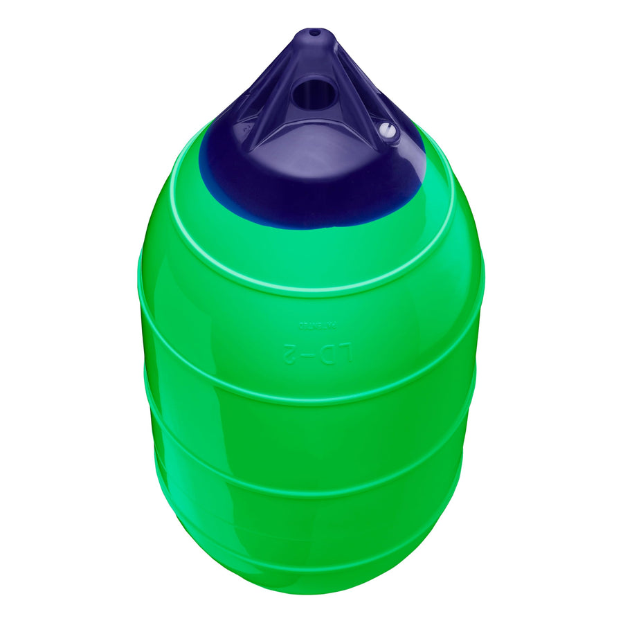 Polyform Low Drag Buoy LD-2 Standard Blue Ropehold - Green Series
