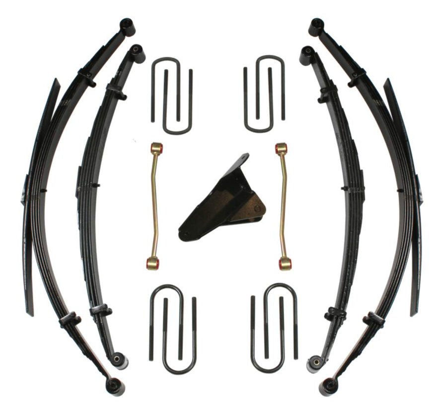 Skyjacker Lift Components F945MKS - Skyjacker 4WD Suspension Lift Kits Suspension Lift - 4WD - 4.0 in. Front - Leveled Rear Compatible wtih Super Duty Pickup 1999 - Diesel - Kit