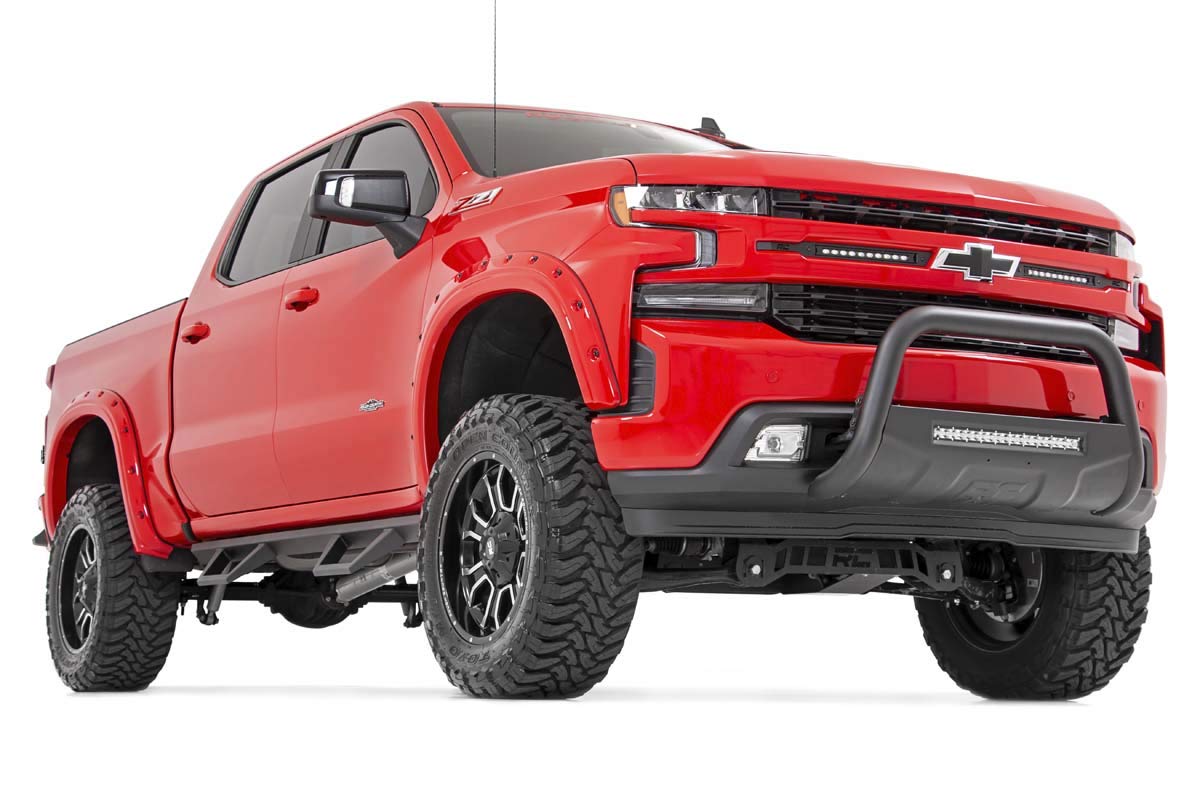 10" Rough Country Black Series LED Grille Kit for 19-22 Silverado 1500-70817