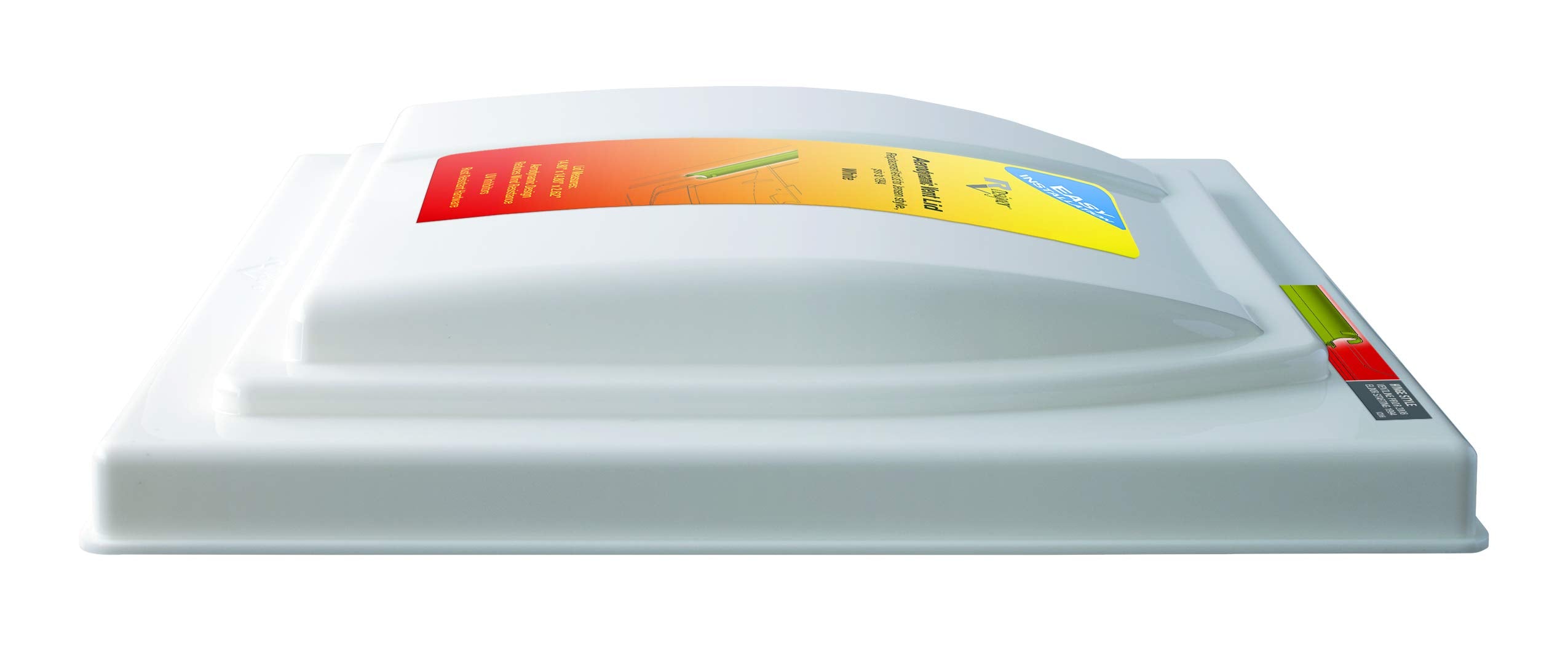 Vent Lid, RV Designer V206, Ventline Prior to 2008 and Elixir Starting w/ 1994, White