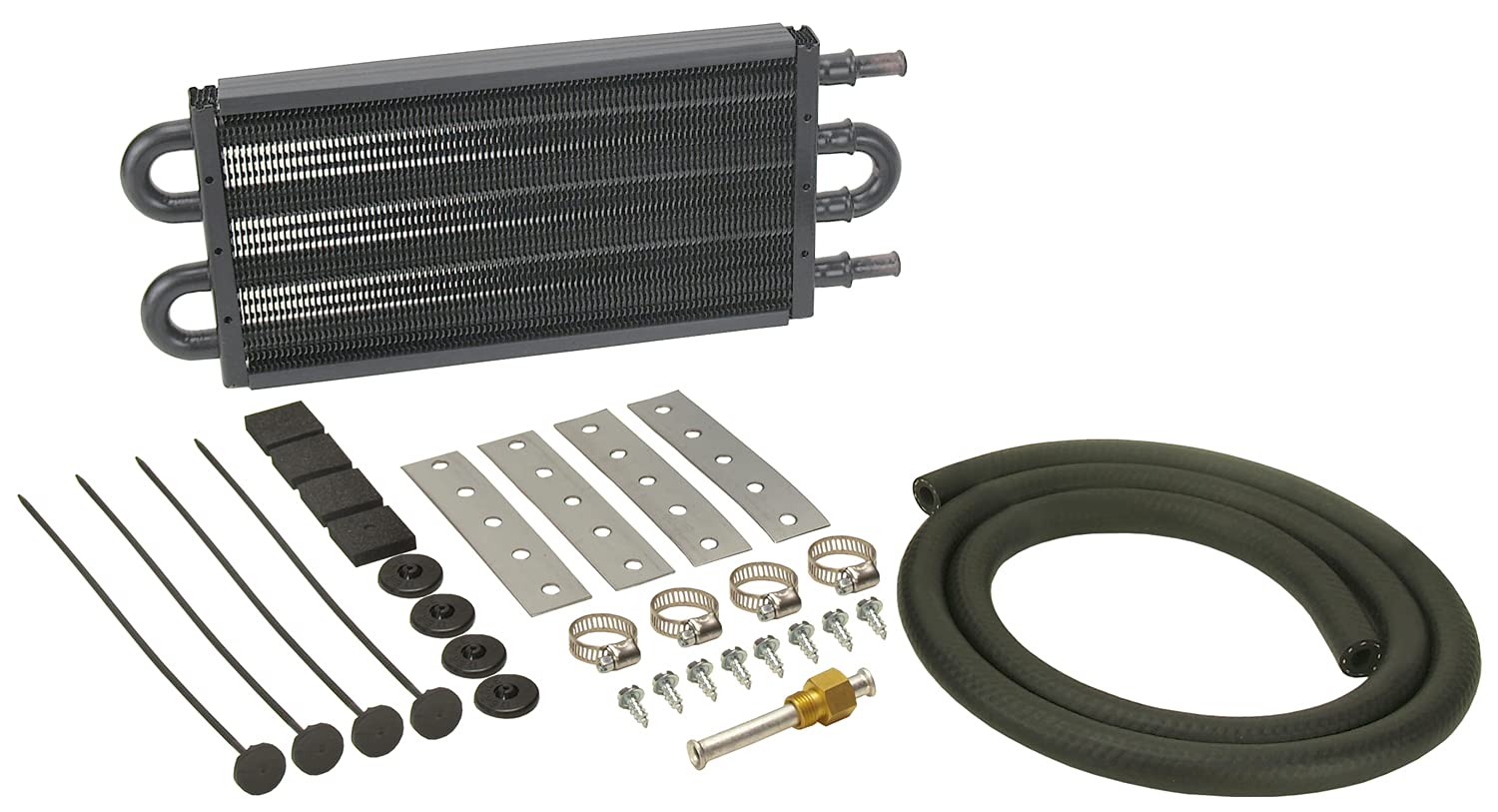 Derale 7000 Series Transmission Oil Cooler , Black 13101