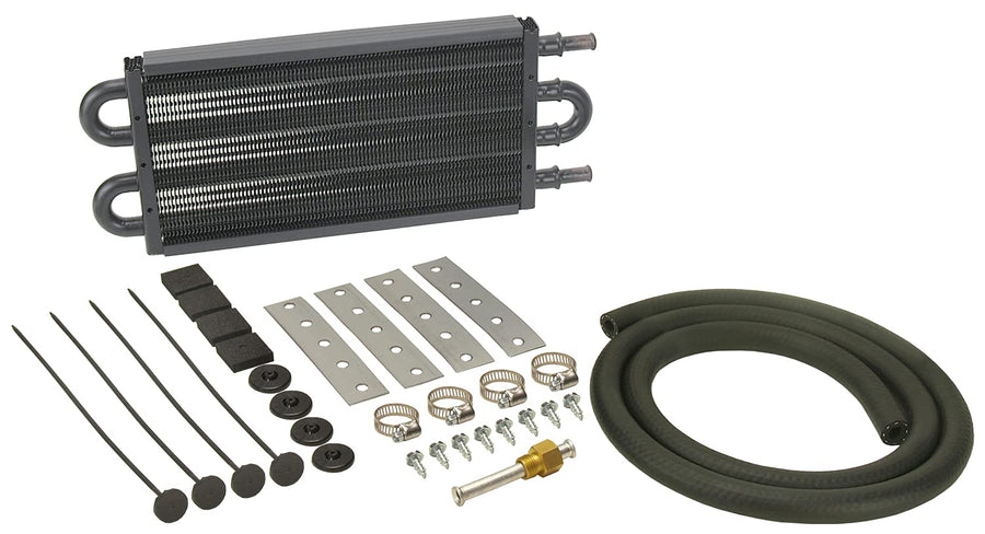 Derale 7000 Series Transmission Oil Cooler , Black 13101