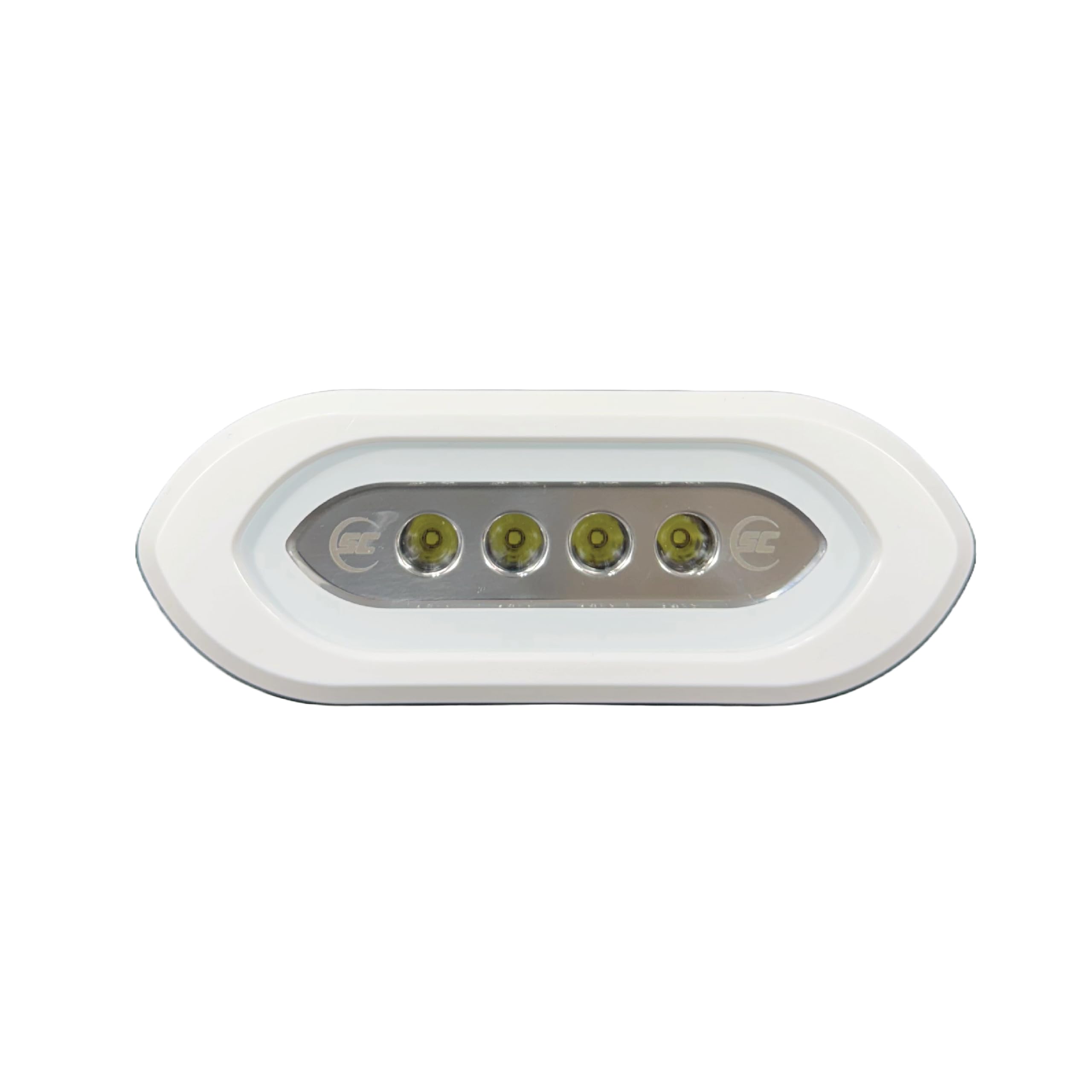 LED Spreader Light - Shadow-Caster - Flush Mount - White Housing - Great White - 3000 Lumens