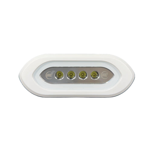 LED Spreader Light - Shadow-Caster - Flush Mount - White Housing - Great White - 3000 Lumens
