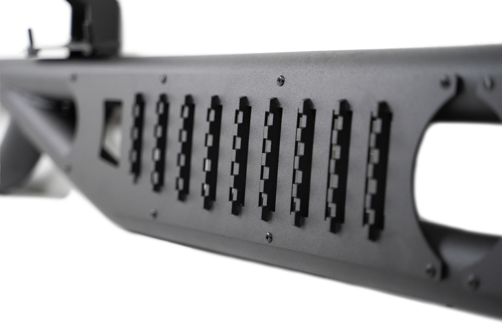 OE Plus DV8 Offroad 4-Door Side Steps for The 2018-2025 Jeep Wrangler JL | Anti-Slip Step Plates Provide Excellent Grip | Protects Against Light Debris | Mounts to Body/Pinch Weld