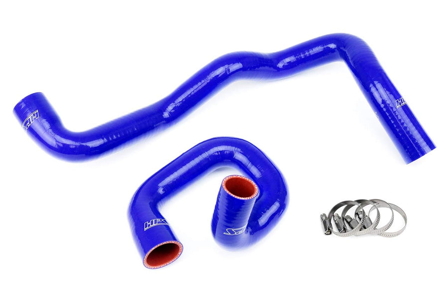 Blue HPS 57-1287-BLUE Silicone Radiator Coolant Hose Kit