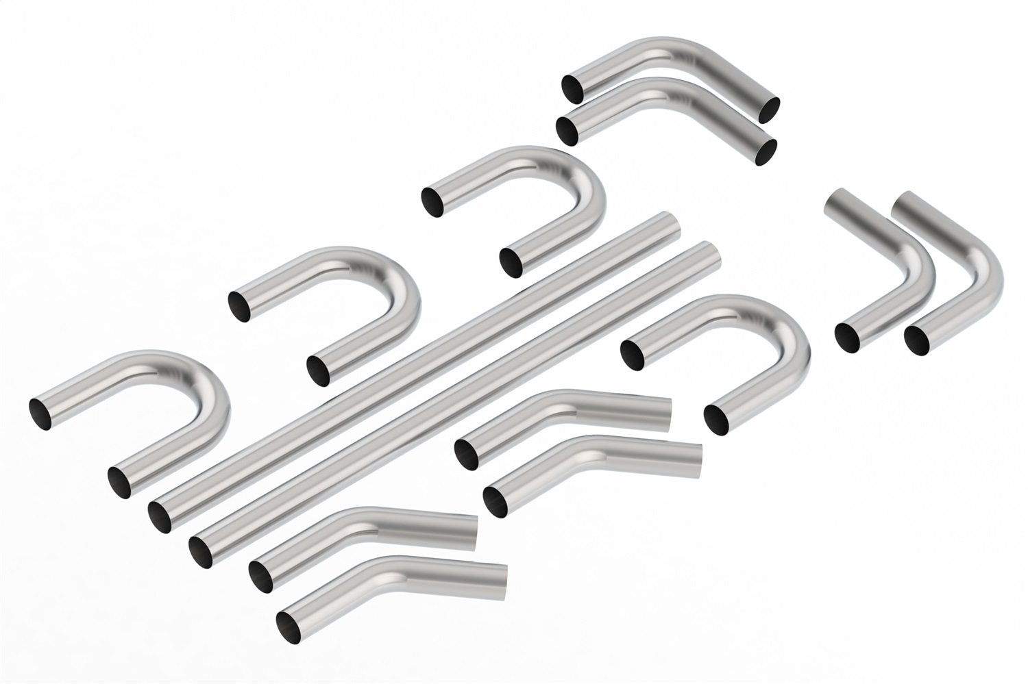 BORLA Accessory 60630 Universal Hot Rod Kit 2.5" Outside Diameter T-304 Stainless Steel Pipes.