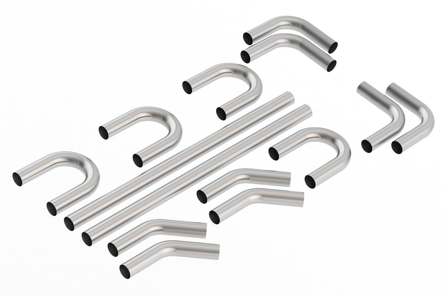 BORLA Accessory 60630 Universal Hot Rod Kit 2.5" Outside Diameter T-304 Stainless Steel Pipes.
