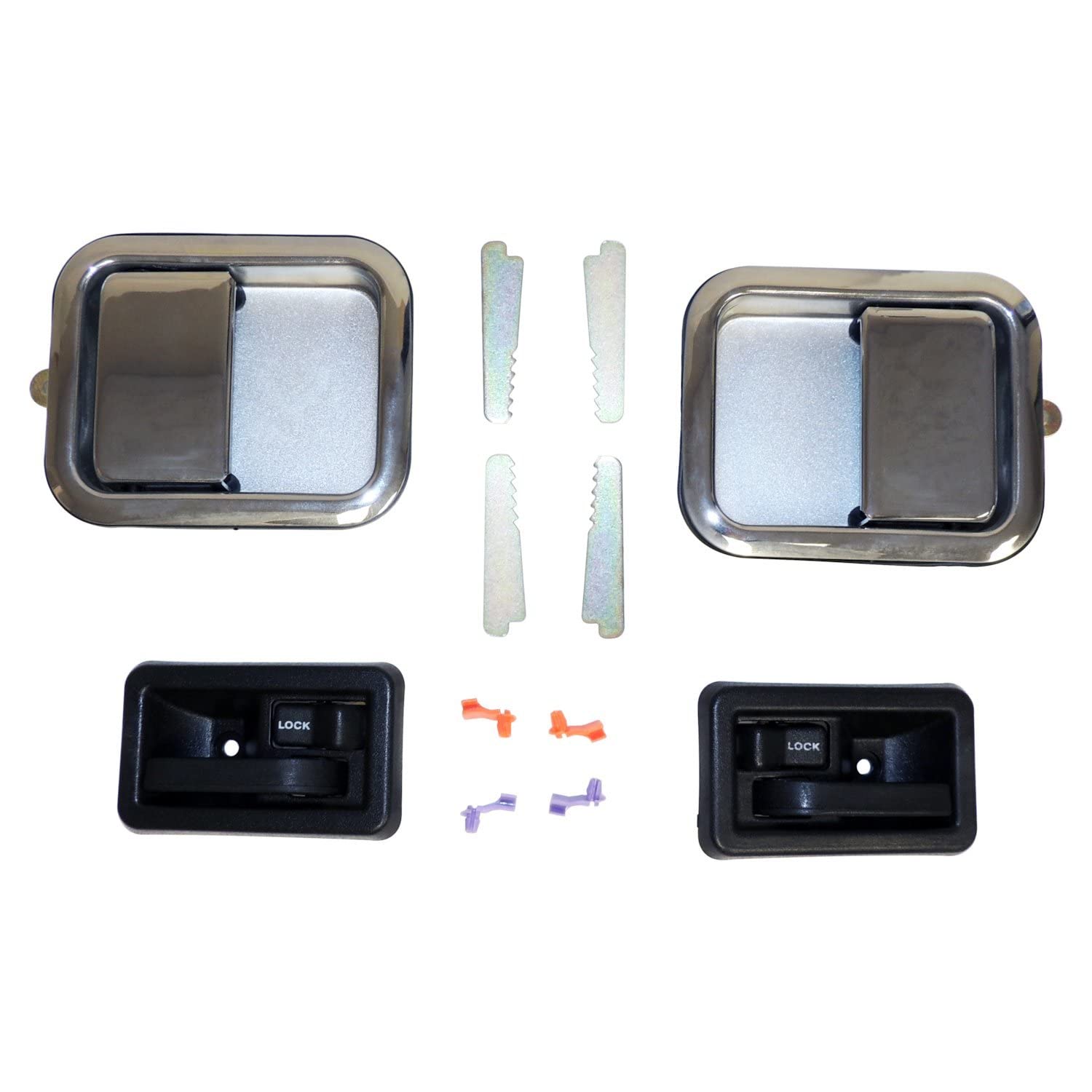 CROWN AUTO Vintage Crown Door Handle Kit