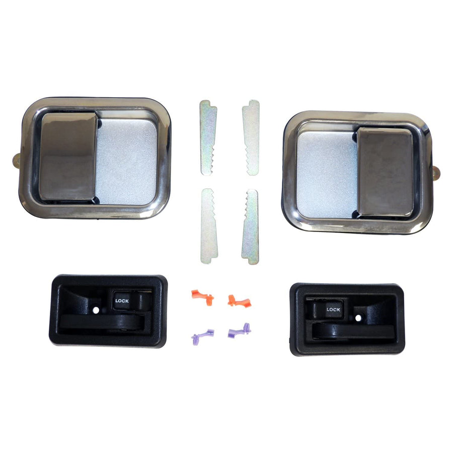 CROWN AUTO Vintage Crown Door Handle Kit