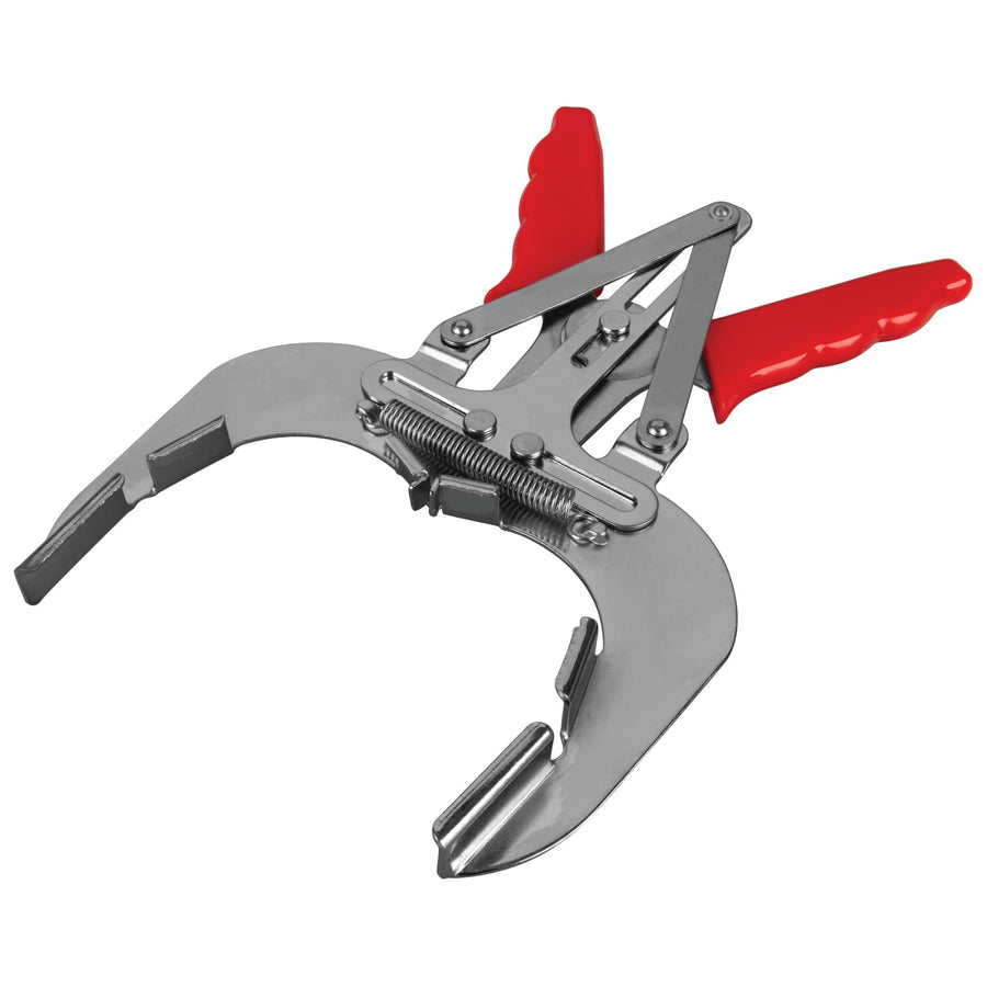 W80599 Performance Tool 6 in. Piston Ring Pliers - Alloy Steel, Plastic Cushion Grip, Engine Overhaul Tool, Red