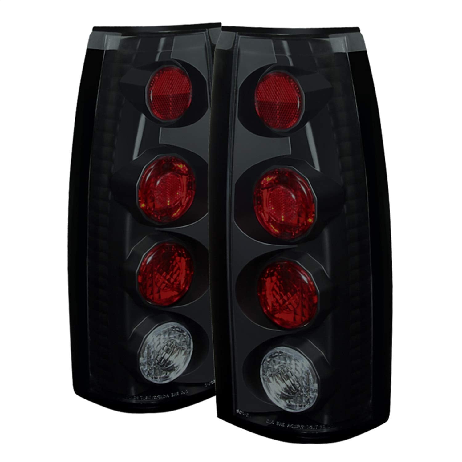 Auto Spyder 5077967 Euro Style Tail Lights Black/Smoked