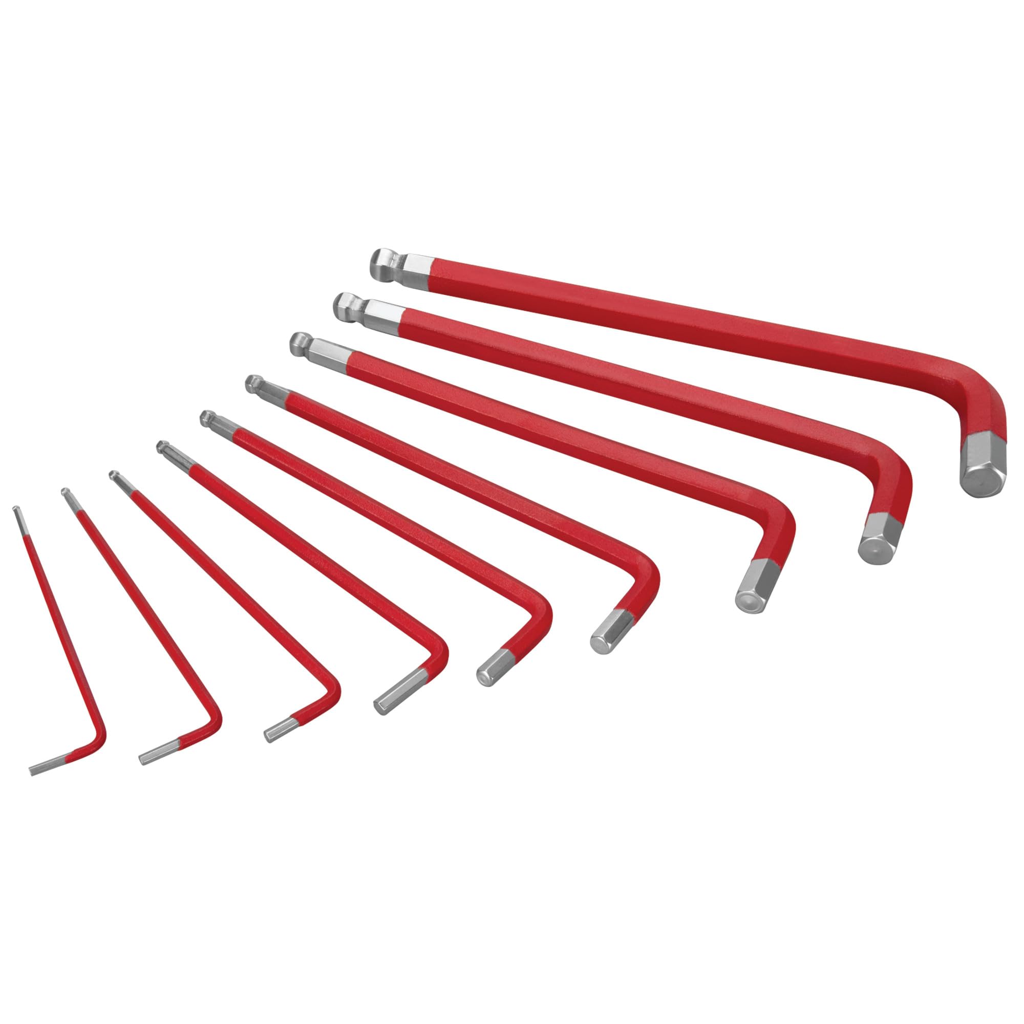 Long Arm Performance Tool W9135 Sae Hex Key Set, 9-Piece