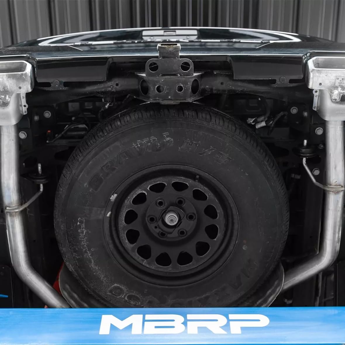 2.5" MBRP Cat Back, Dual Rear Exhaust System S5085AL (Aluminized Steel)