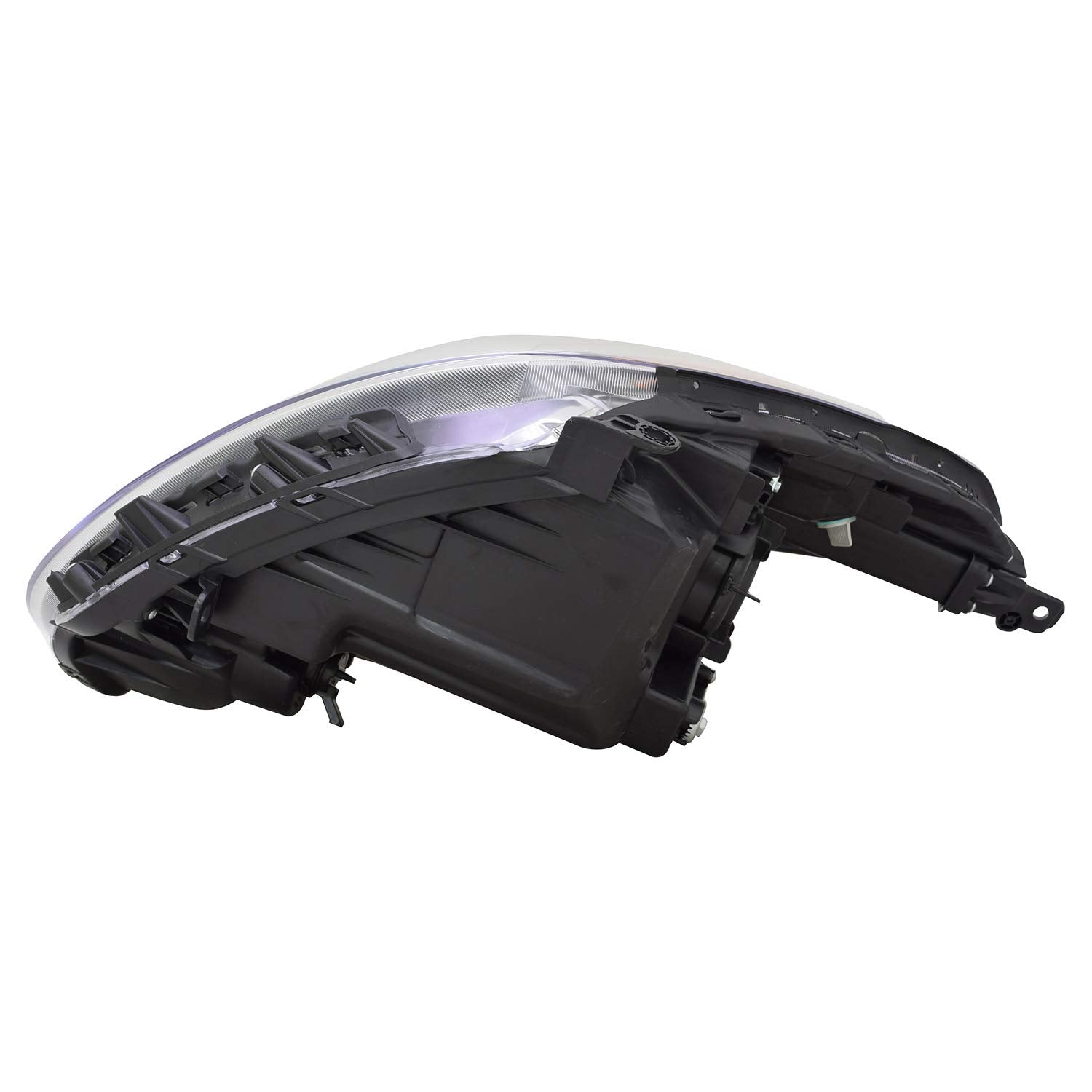 Left TYC Headlight Assembly Compatible with 2015-2017 Hyundai Accent