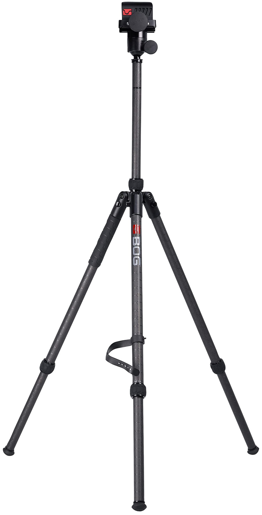 DeathGrip BOG Sherpa Carbon Fiber Tripod with Heavy Duty Construction, 360 Degree Ball Head, Quick-Release Arca-Swiss Mount System, and Optics Plate for Hunting, Shooting, Glassing, and Outdoors