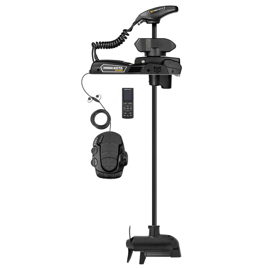 Minn Kota QUEST Ulterra Brushless Bow-Mount Electric Trolling Motor with Spot-Lock, MEGA Side Imaging – 90/115 Lb. Thrust, 60 In. Shaft, Freshwater
