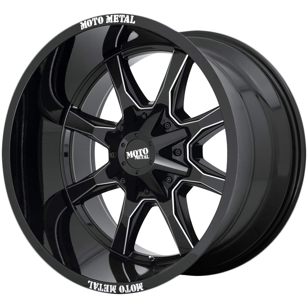 MO970 Moto Metal 16X8 6X135/5.5 G-BLK MILL SPK 00MM - MO970680673B00