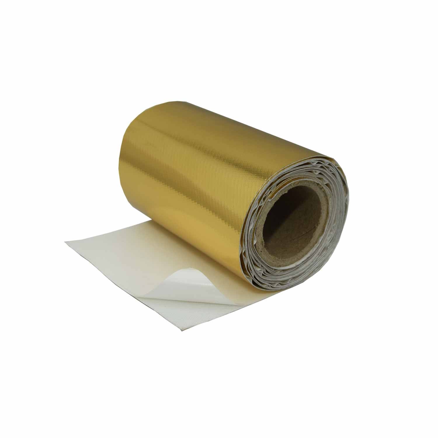 Gold Heat Shield Tape (344014) Heatshield Products, 4" x 10 Feet
