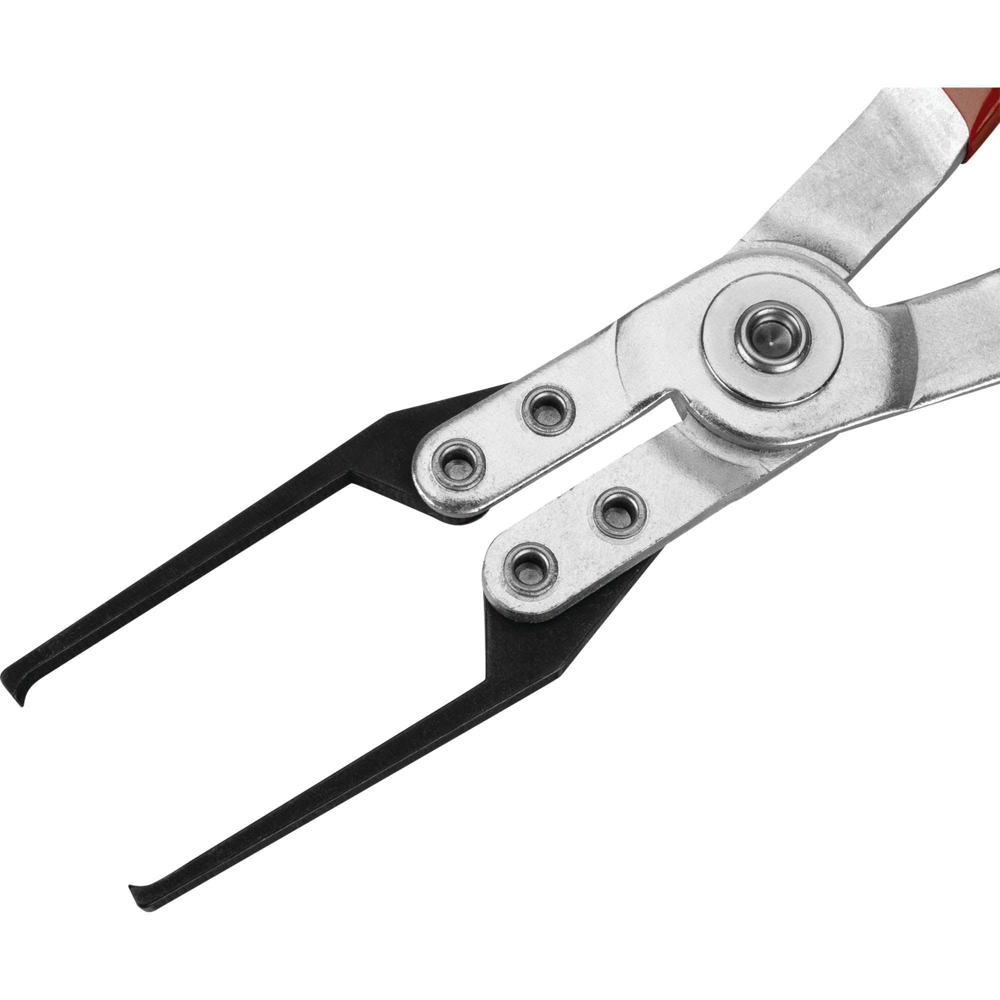 W80518 Performance Tool Relay Removal Pliers, Offset Handles, Thin Tips, Cushion Handles, Black