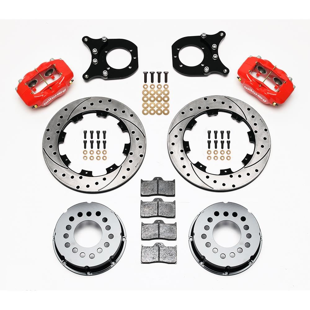 Red FDLI P/S Rear Kit, Drilled