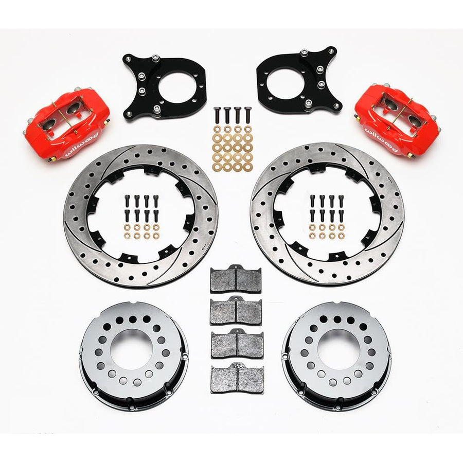 Red FDLI P/S Rear Kit, Drilled