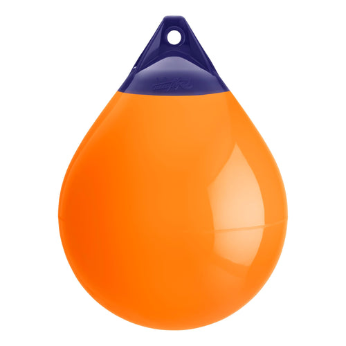 A-4 Standard Blue Ropehold - Orange Polyform A-Series Buoy