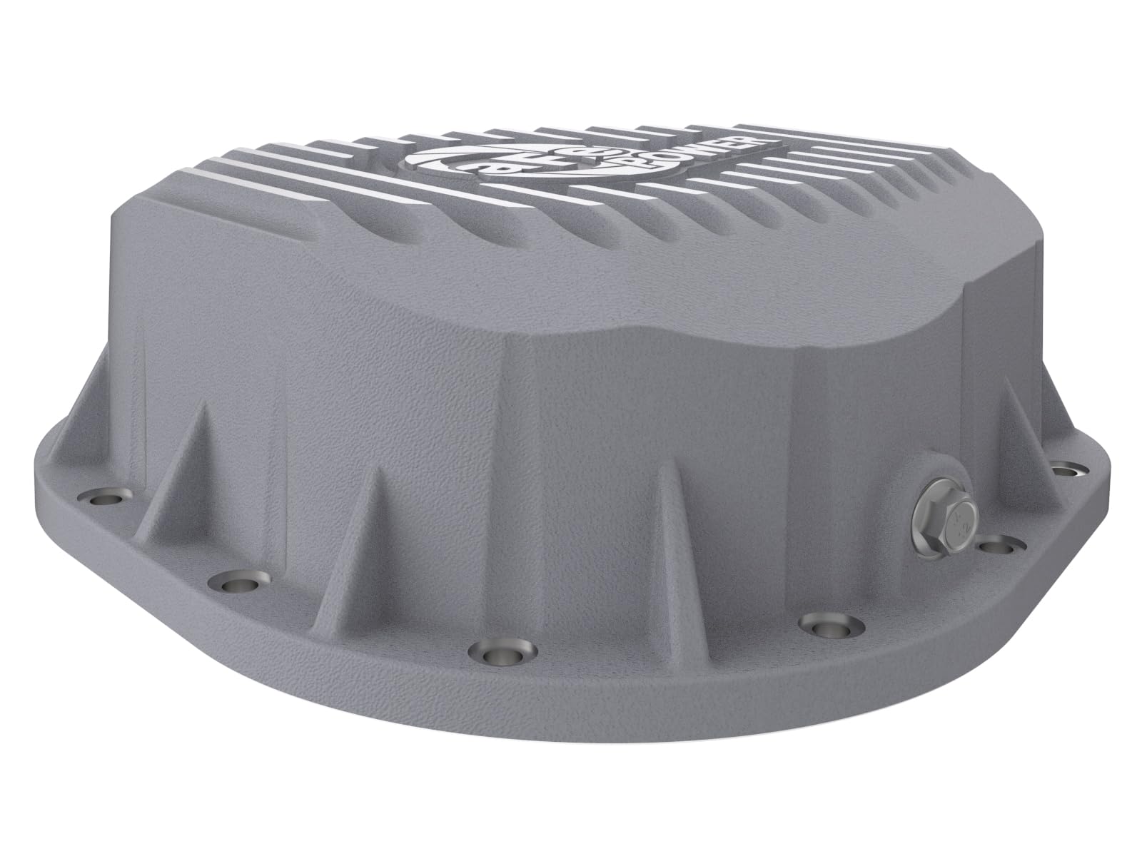 aFe POWER Differential Cover Street Series Raw w/Machined Fins - #46-70020 - Ford F-250/F-350/Excursion 86-25 V8 (td) (10.25/10.50-12)