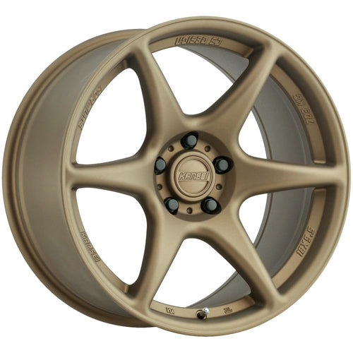 Kansei Tandem K11B Textured Bronze Wheel (18 x 9.5 inches /5 x 120 mm, 22 mm Offset)